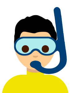 Scuba-diving Boy Emoji